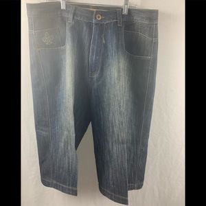 Konam Denim Jean Shorts Size 38